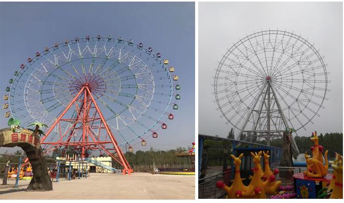 【案例?摩天輪】邯鄲市磁縣溢泉湖風(fēng)景區(qū)標(biāo)志性建筑 摩天輪夜景成功亮燈驗(yàn)收